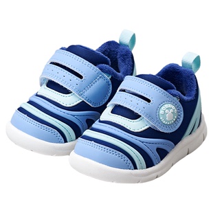 巴布豆宝宝学步鞋冬季软底轻便棉鞋婴儿鞋子毛毛虫童鞋男童二棉鞋