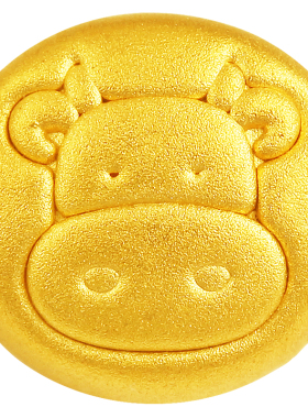 十二生肖编织手链男女配珠足金