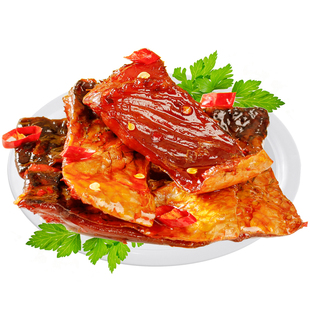 味芝元鱼排香辣鱼尾巴湖南特产特辣鱼干即食鱼块休闲麻辣零食小吃