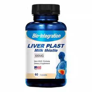 Bio-Integration奶蓟草护肝片进口水飞蓟类熬夜应酬解酒男女胶囊