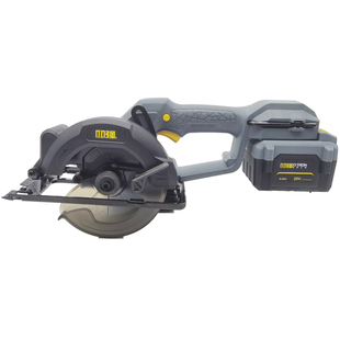 小强无刷锂电锯充电式电圆锯木工手提锯扁担锯切割机电动工具5883