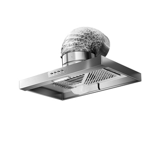 大吸力厨房抽油烟排风扇家用强力换气扇挂壁式拢烟罩出租房排气扇