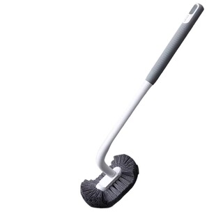 马桶刷家用无死角刷厕所刷子软毛长柄卫生间洁厕刷壁挂清洁刷加长