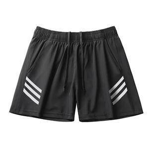 跑步运动短裤男速干冰丝马拉松夏季薄款健身田径训练三分裤子新款