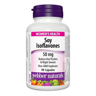加拿大伟博Webber大豆异黄酮90粒 女性卵巢养护 补充天然雌激素