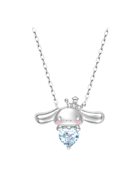 潮色绘玉桂狗纯银生日礼物