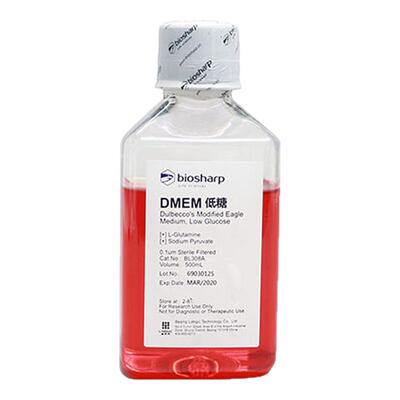 白鲨 biosharp BL308A DMEM低糖液体培养基 含丙酮酸钠不含HEPES