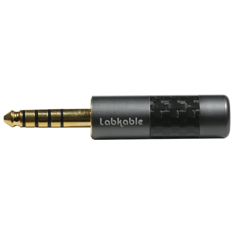 Labkable/乐机宝2.5转4.4耳机平衡转接头ZX300金砖黑砖圆声带行货