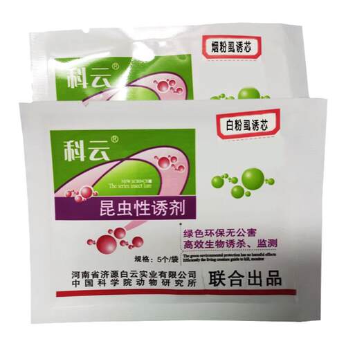 科云白粉虱诱芯烟粉虱信息素监测诱捕西红柿辣椒黄瓜茄子小白蛾