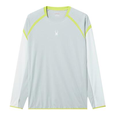 蜘蛛长袖Spyder拼接透气撞色