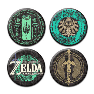 经典游戏周边塞尔达传说王国之泪林克马口铁徽章胸章吧唧挂件