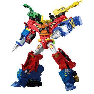 咖宝车神重工战队破土卫士钻探推土机工程车卡宝机器人玩具伽阿宝