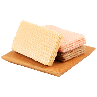 层层酥脆无添蔗糖威化饼干