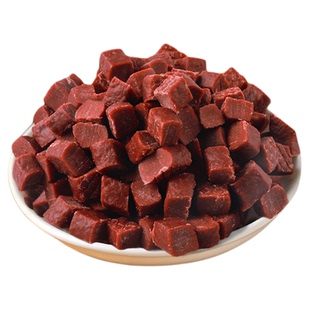 狗狗零食牛肉粒宠物鸭肉干比熊幼小中大型犬解闷训练狗狗奖励零食