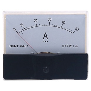 正泰44L1机械100A指针式50A交流电压电流表表头安培直通450V 200A