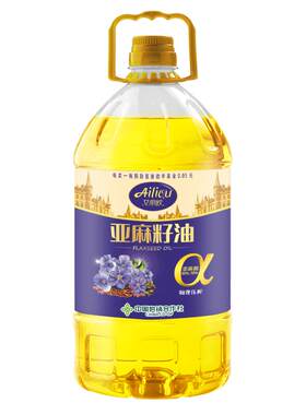 压榨一级亚麻籽油家用凉拌食用油