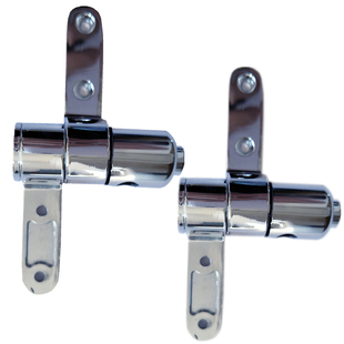 不锈钢树脂实木帝王马桶盖缓冲快拆铰链固定支架合页加厚金属配件