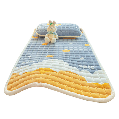 A类学生宿舍加厚牛奶绒保暖床垫