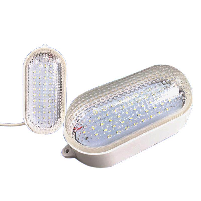 LED冷库灯防水防潮厂房照明灯具浴室灯罩三防灯10W冷库低温专用灯