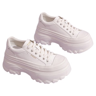 星期六厚底小白鞋女鞋春季新款百搭增高休闲板鞋女士运动松糕鞋子