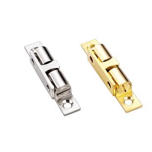 柜门碰珠门锁扣卡入式黄铜碰珠锁衣柜配件门夹卡扣开关铜门碰