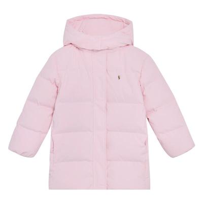 POLOWALK冬季女童羽绒服中长