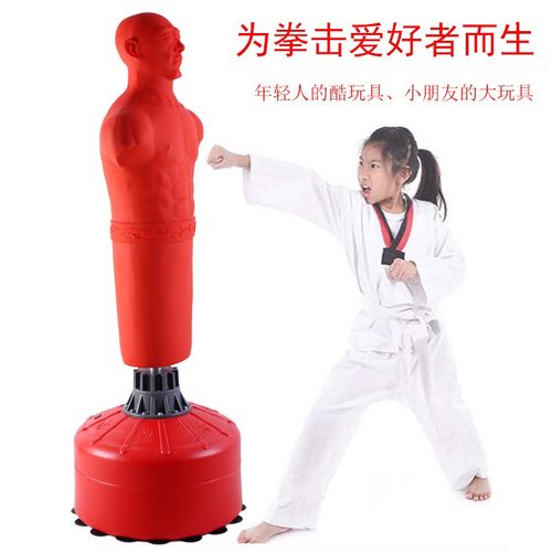 硅胶人形沙包人体沙袋成人靶不倒翁靶脚室内训练拳宣泄人站立