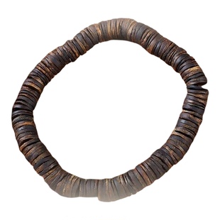 【片玉镇尺】 沉水级天然奇楠沉香8mm片珠单圈9g+满油密龙鳞重器