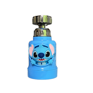 卡通水龙头过滤器厨房防溅头延伸器万向旋转自来水花洒头PP矿化球