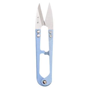 张小泉剪刀线头剪小号U型纱剪服装厂工业用十字绣纺织厂手工尖头