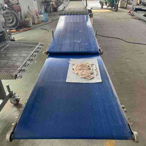 商用新型雪花鸡柳上糠机全自动上雪花片机大型平行式鸡柳上糠机