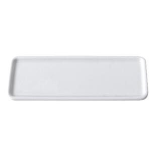 2025新款高颜值长条鱼盘家用陶瓷餐具寿司盘多用长盘纯白创意盘子