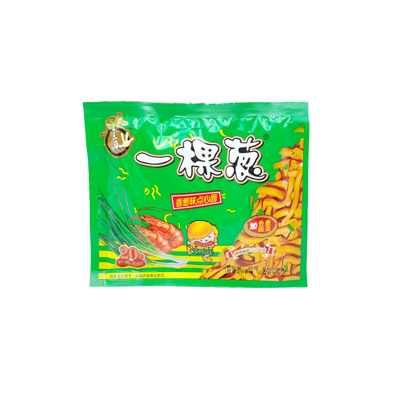 一棵葱干脆面香葱味香辣牛肉味混合袋装碎碎面怀旧休闲零食干吃面