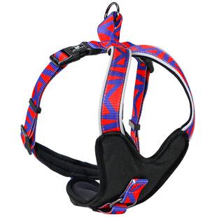 宠物胸背带狗狗牵引绳夏天透气大中型犬防爆冲背心式网红遛狗绳子