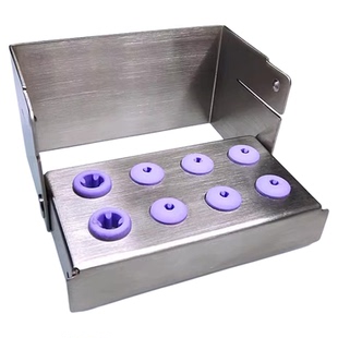 牙科种植器械18件工具盒 不锈钢器械消毒盒 口腔万能螺丝刀修复盒