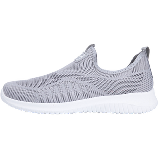 回力官方旗舰店男女鞋夏季新款网面透气帆布鞋一脚蹬老北京布鞋男