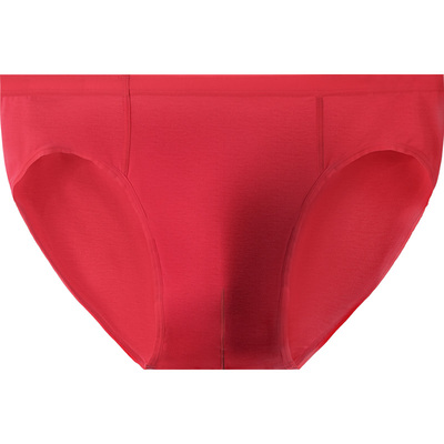 STW本命年红色结婚莫代尔男内裤