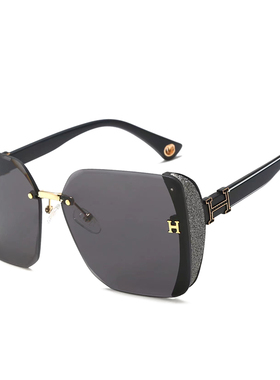 2024新款爱玛橙墨镜女士高级感