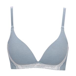 古今内衣女透气舒适三角杯透气舒适无钢圈无痕内衣女文胸罩