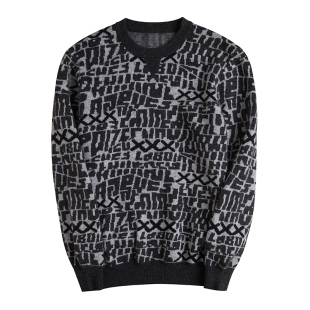 三股加厚羊绒衫男款100纯羊绒毛衣青年冬季超保暖轻奢2025新款潮