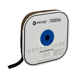 VELCRO Brand威扣品牌维克罗背胶魔术贴尼龙搭扣纱窗画框挂墙黑色