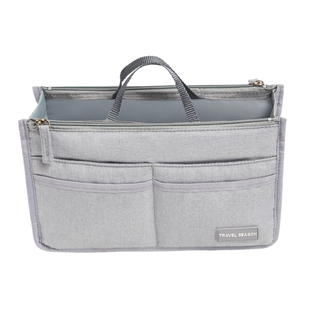 超轻双拉链大号包中包多功能整理袋小号化妆包分隔包撑内胆撑包衬