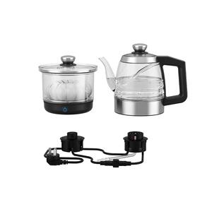 全太太岩板茶桌茶台茶几隔空烧水壶双孔茶壶全自动上水壶电热茶炉
