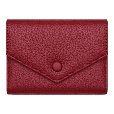 班亚奴头层牛皮钱包女士零钱包