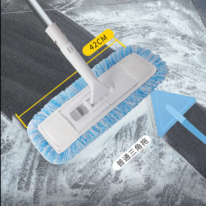 擦墙拖把清洁神器天花板家用洗墙面墙壁墙砖加长柄伸缩杆拖布瓷砖