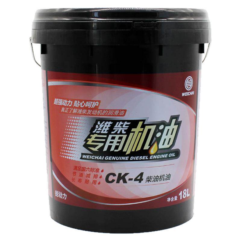 潍柴扬柴锐动力国六专用机油CK-4/15W-40/轻卡发动机原厂正品18升