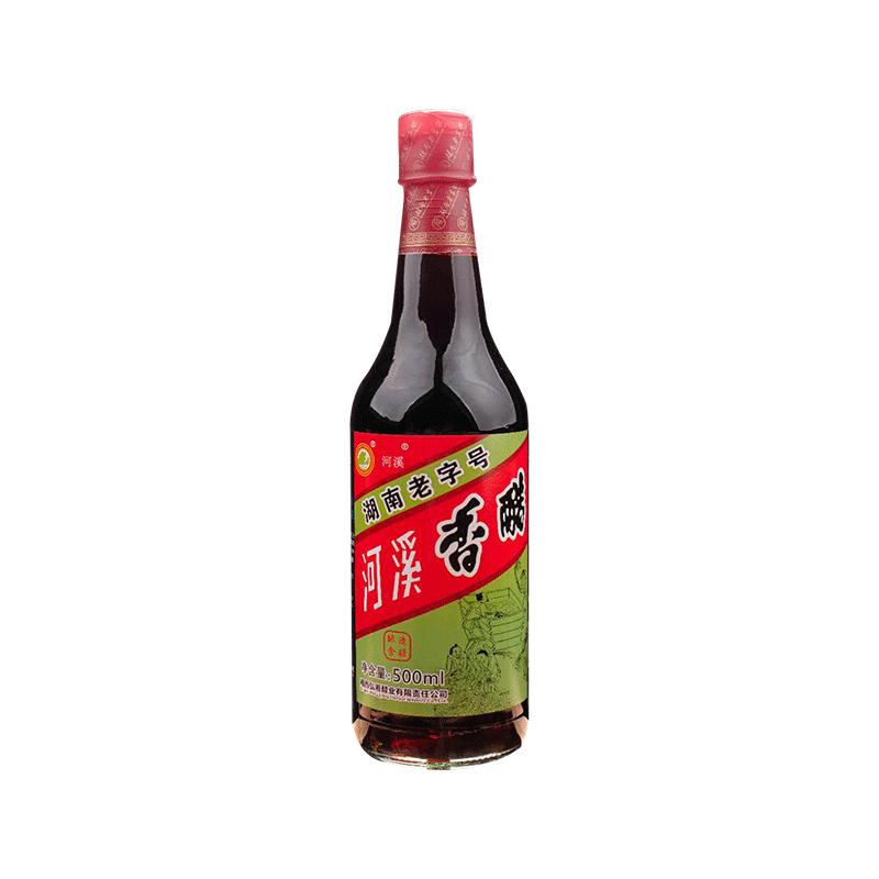 河溪香醋500mlX3瓶米醋食用陈醋