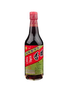 河溪香醋500mlX3瓶米醋食用陈醋
