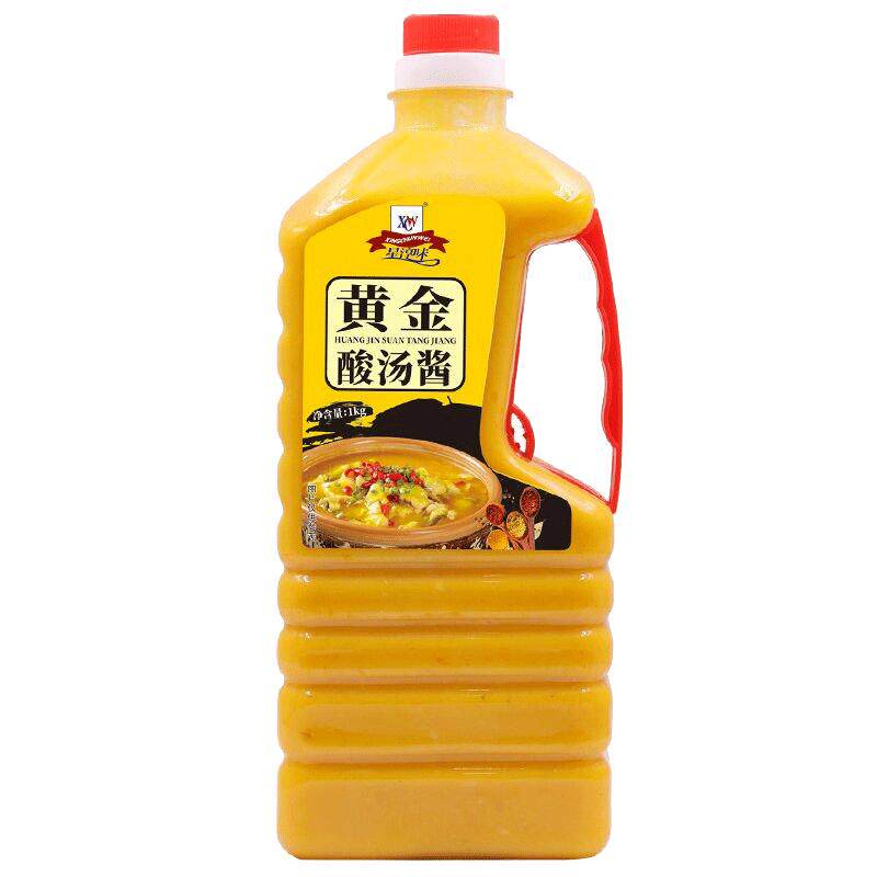 黄金汤酱商用酸菜鱼调味料