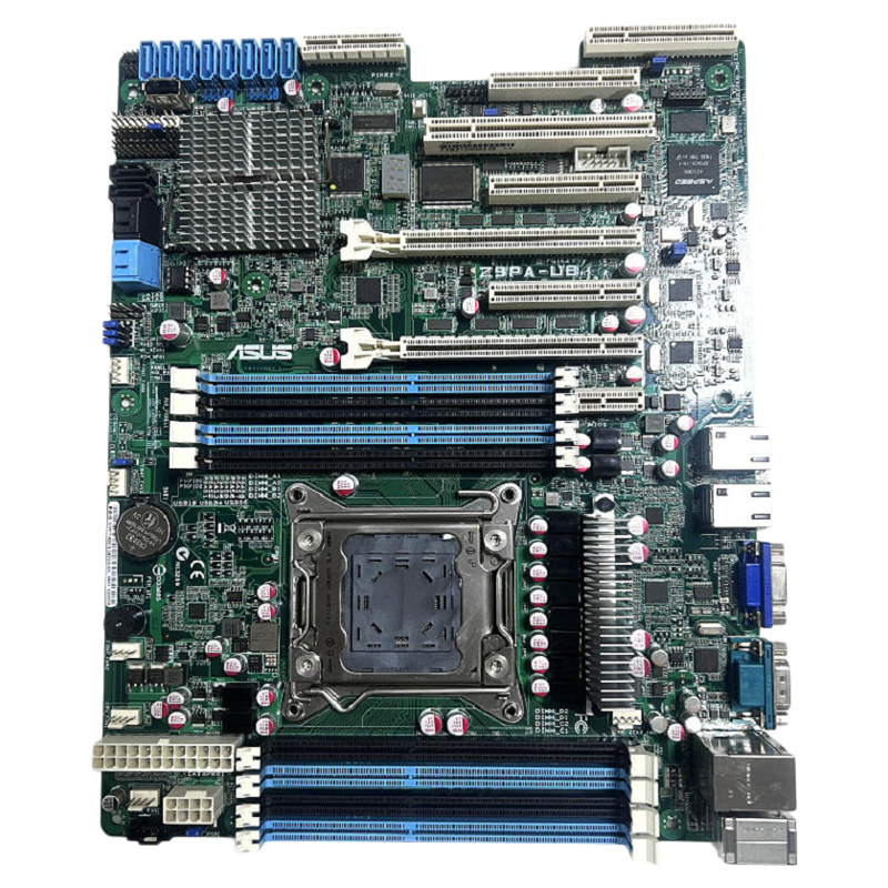Asus/华硕 Z9PA-U8单路2011针C602 X79主板 支持E5 V2服务器DDR3